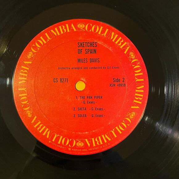 Miles Davis - Sketches Of Spain LP vintage vinyl record jazz - Picture 4 of 4